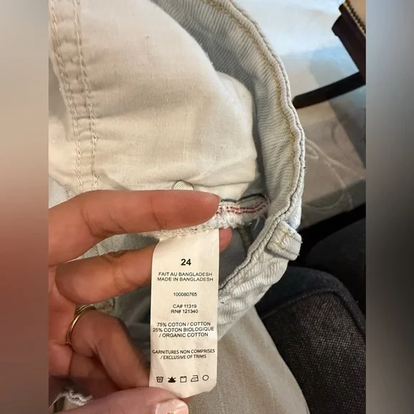 Dynamite Claudia mom Straight Leg Jeans High-Waisted Vintage inspired light blue - Picture 12 of 12